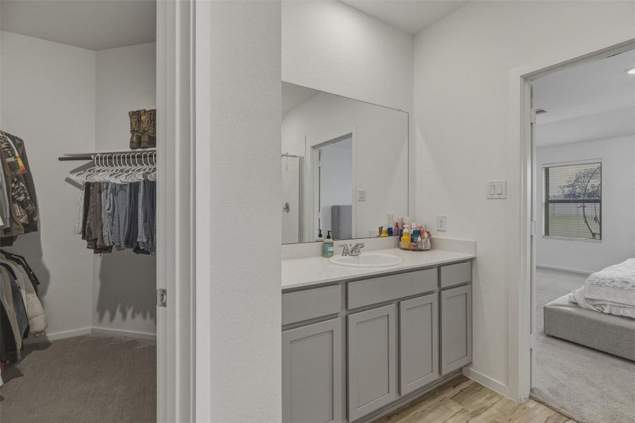 Furnished interior view inside a new home in Samara, League City (Image 10).