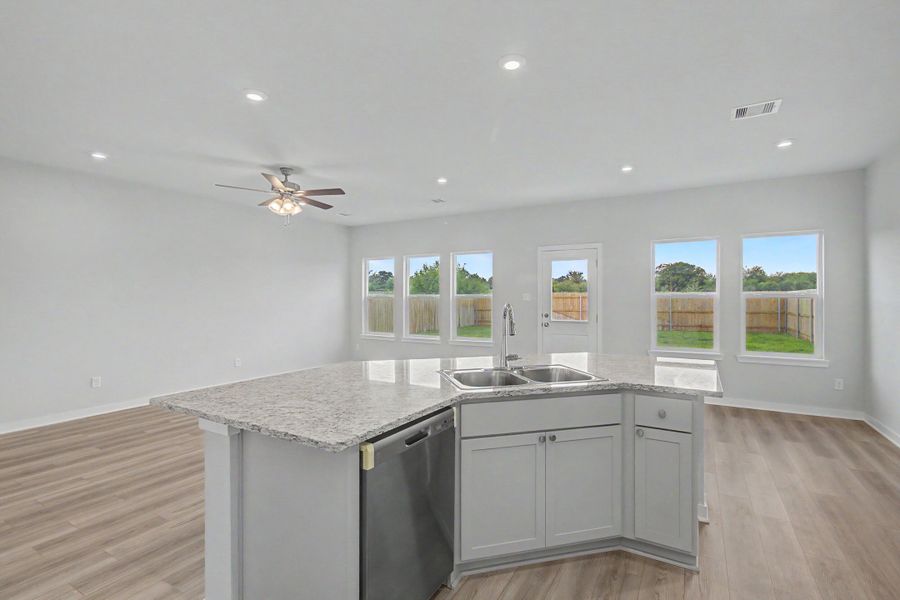 Furnished interior view inside a new home in Pleasant Hill, Bryan (Image 4).
