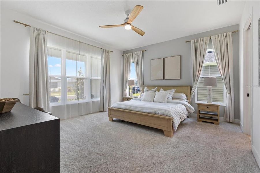 Furnished interior view inside a new home in , Okahumpka (Image 14).