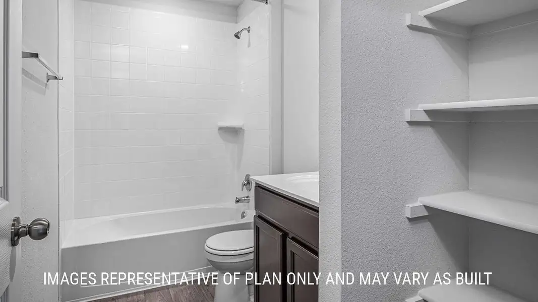 Furnished interior view inside a new home in Pecan Creek, Temple (Image 9).