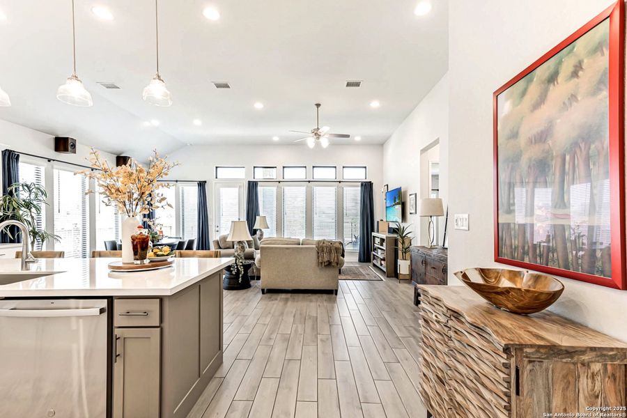 Furnished interior view inside a new home in , Bulverde (Image 3). Furnished interior view inside a new home in , Bulverde (Image 3).