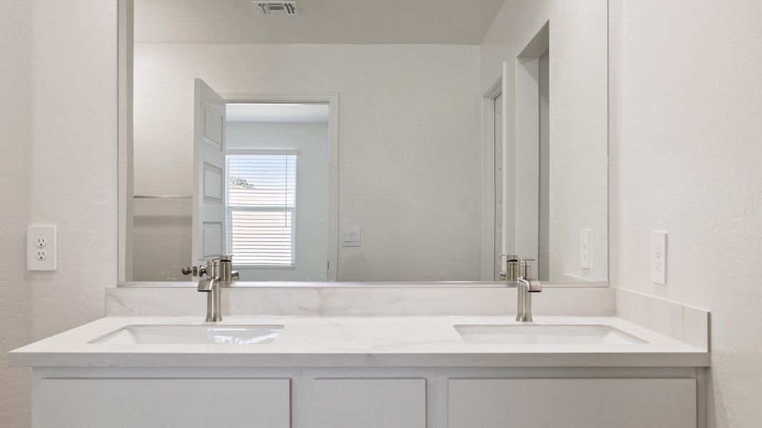 Representative furnished interior of a home built from the Gaven by D.R. Horton in The Ridge at Stone Butte, Phoenix (Image 10).