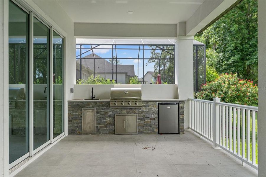 Exterior details and patio area of a home in Southern Hills Plantation, Brooksville (Image 24).