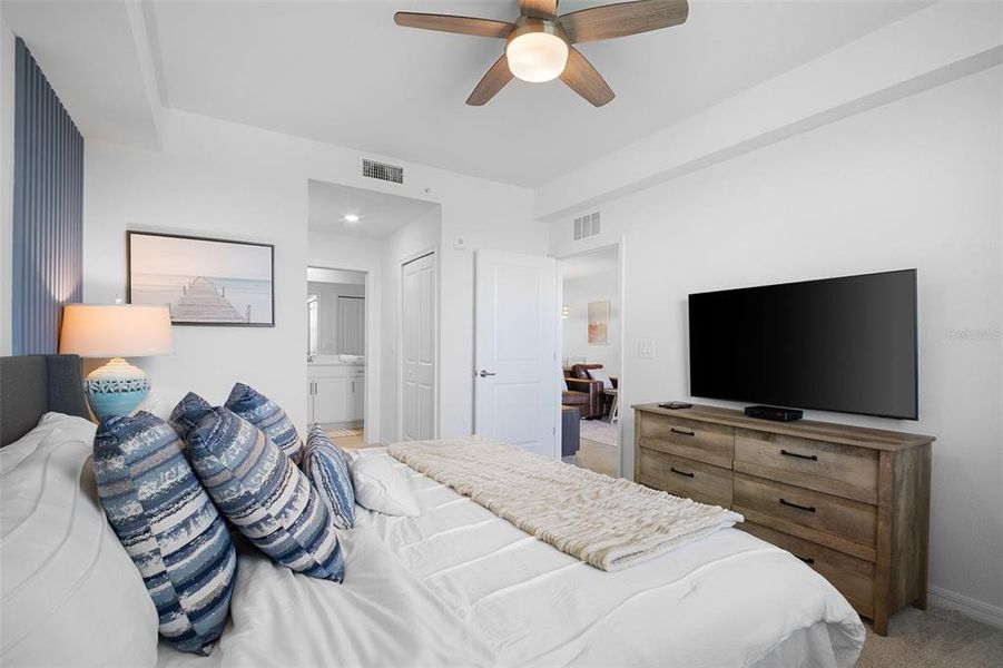 Furnished interior view inside a new home in , Venice (Image 25). Furnished interior view inside a new home in , Venice (Image 25).