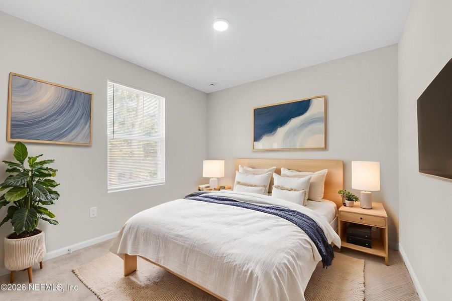 Furnished interior view inside a new home in , Jacksonville (Image 18).