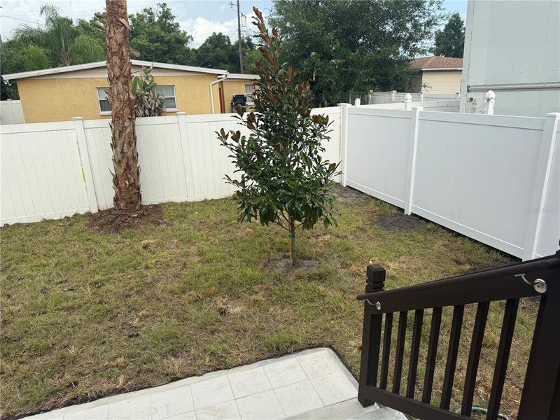 Exterior details and patio area of a home in , Tampa (Image 31).