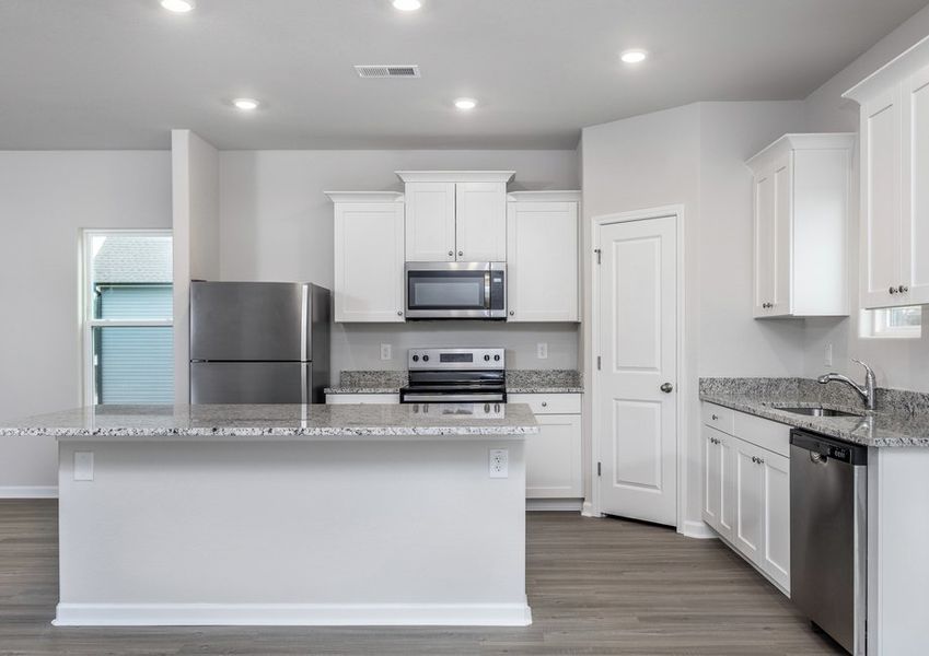 This home has granite countertops