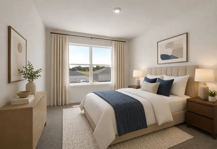 Representative furnished interior of a home built from the The Chester by Stanley Martin Homes in Pine Grove Reserve, St. Cloud (Image 4).