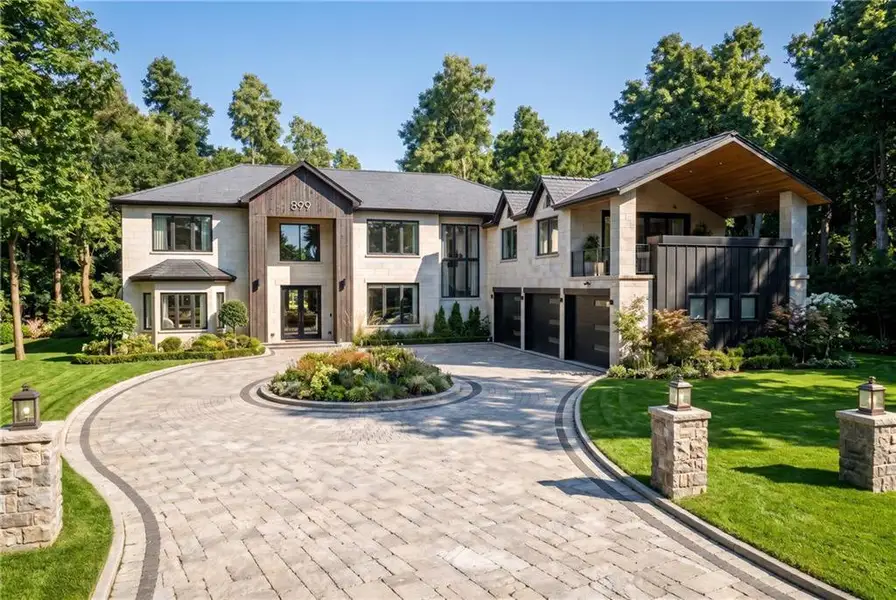 Front exterior of a new home in , Fairburn, GA, highlighting curb appeal (Image 1). Front exterior of a new home in , Fairburn, GA, highlighting curb appeal (Image 1).