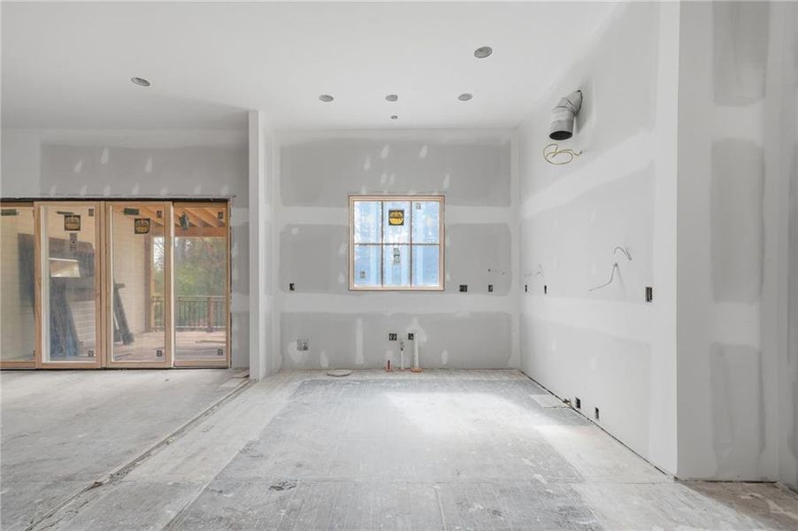 In-progress construction of a new home in , Marietta, GA (Image 11).