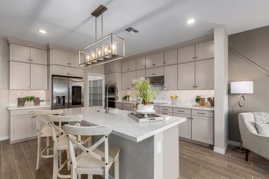 Representative furnished interior of a home built from the Prescott by Risewell Homes in The Villages at North Copper Canyon, Surprise (Image 3).