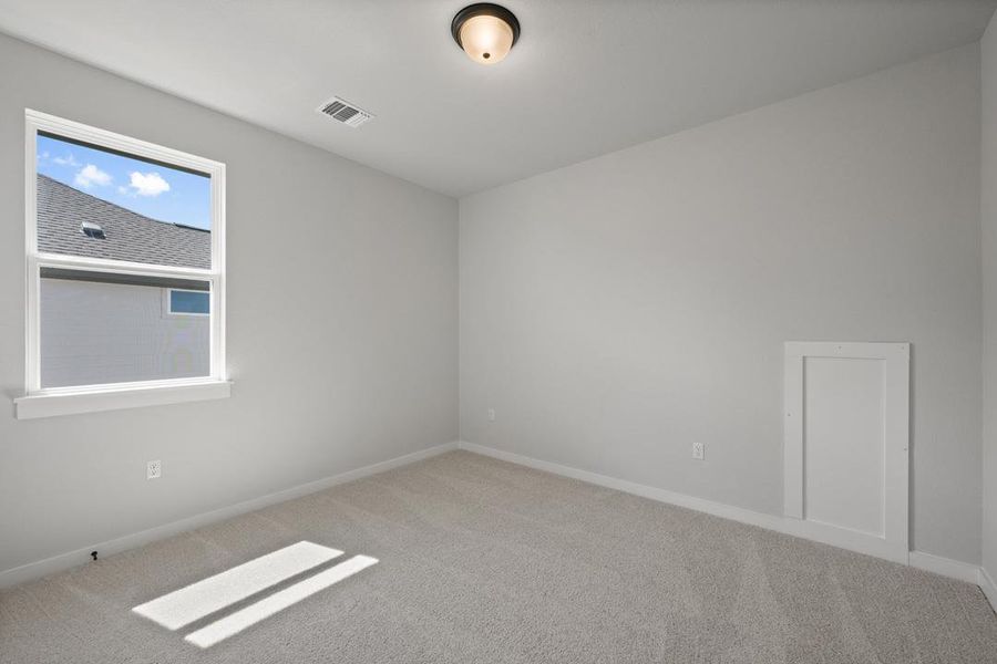 Spacious, unfurnished interior of a new home in Terrace Collection At Turner's Crossing, Buda (Image 34).