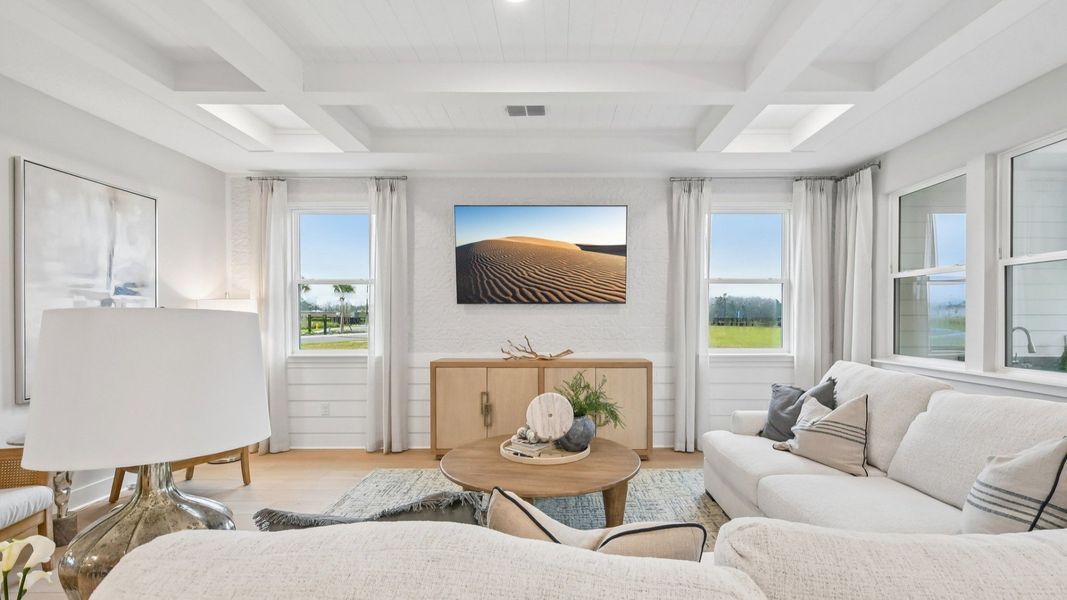 Representative furnished interior of a home built from the Paloma by DRB Homes in Ardisia Park, New Smyrna Beach (Image 26). Representative furnished interior of a home built from the Paloma by DRB Homes in Ardisia Park, New Smyrna Beach (Image 26).