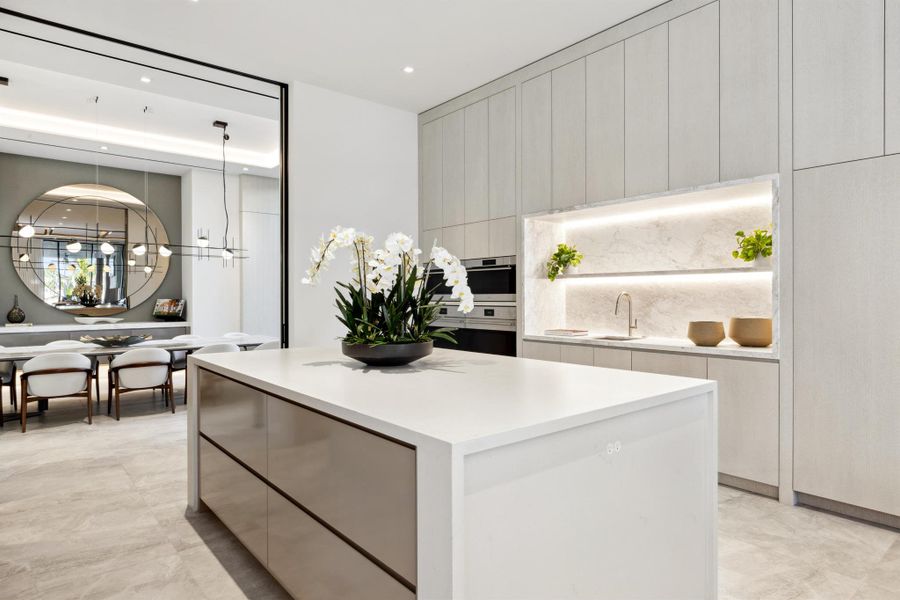 Furnished interior view inside a new home in , Palm Beach Gardens (Image 18). Furnished interior view inside a new home in , Palm Beach Gardens (Image 18).