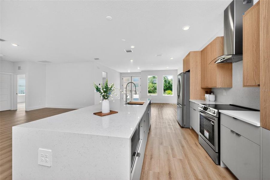 Furnished interior view inside a new home in , Rotonda West (Image 13).