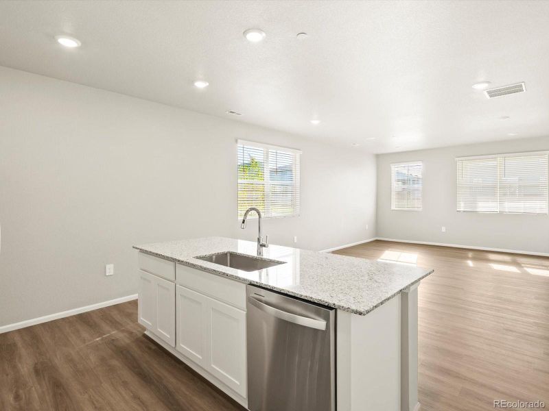 Furnished interior view inside a new home in Poudre Heights: The Meadow Collection, Windsor (Image 4).