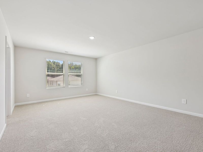 Spacious, unfurnished interior of a new home in Marshburn Landing - Signature Series, Wendell (Image 23).