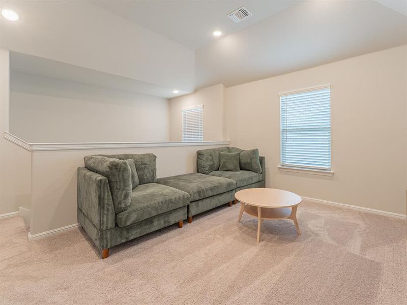 Furnished interior view inside a new home in , Fort Worth (Image 11).