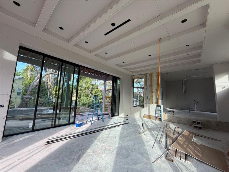 In-progress construction of a new home in , Sarasota, FL (Image 11).