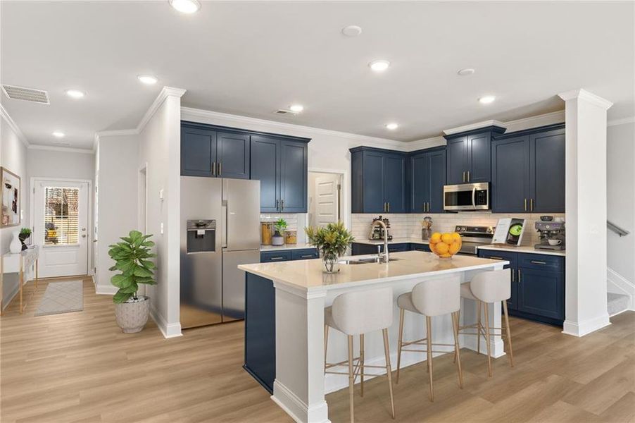 Furnished interior view inside a new home in Porter Reserve, Decatur (Image 15).