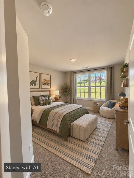 200 Fostoria Place | Albemarle, NC 28001. Built by Adams Homes - Affordable NC Home 2307 Square Feet -  Bedroom