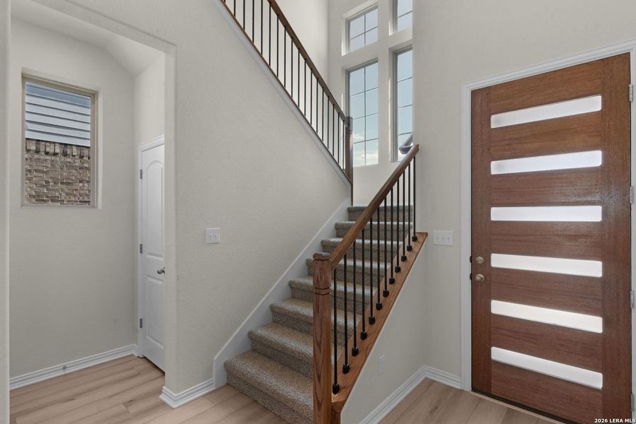 Spacious, unfurnished interior of a new home in Stream Waters, Seguin (Image 23). Spacious, unfurnished interior of a new home in Stream Waters, Seguin (Image 23).