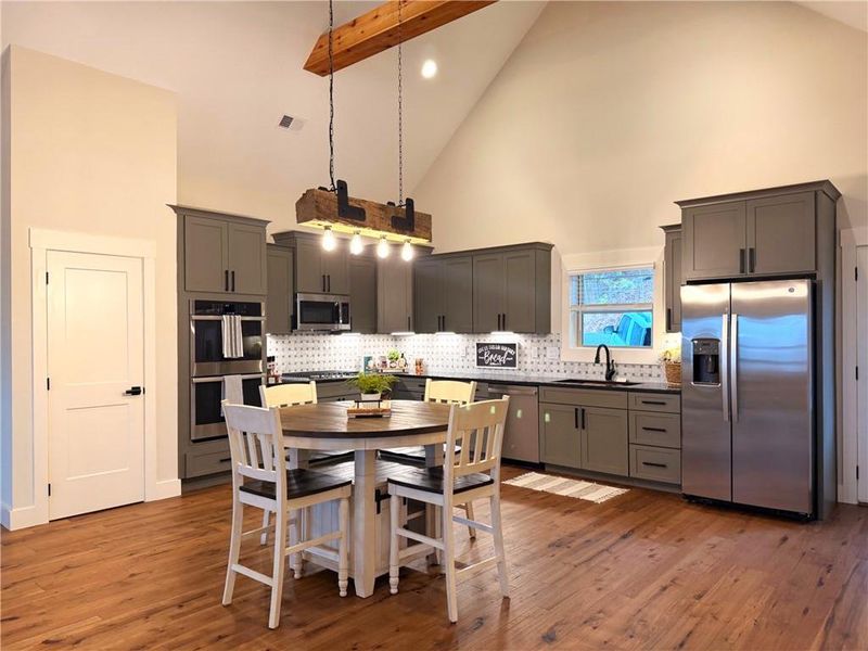 Furnished interior view inside a new home in , Hiawassee (Image 5).