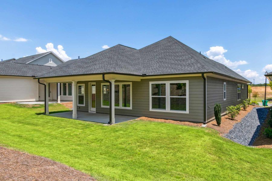 Front exterior of a home in the Maple Grove at Towne Lake community, located in Woodstock, GA (Image 18).