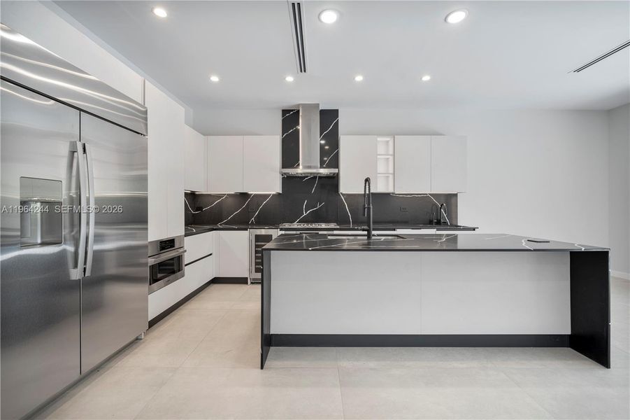 Furnished interior view inside a new home in , Miami (Image 19). Furnished interior view inside a new home in , Miami (Image 19).