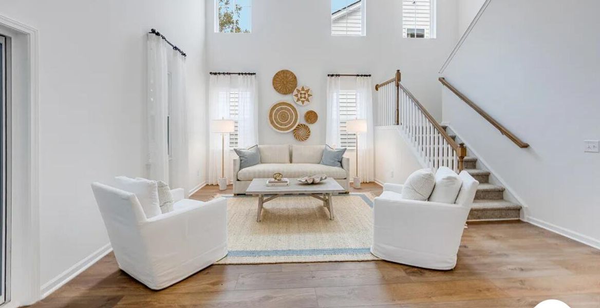 Furnished interior view inside a new home in Limehouse Farms, Summerville (Image 11).