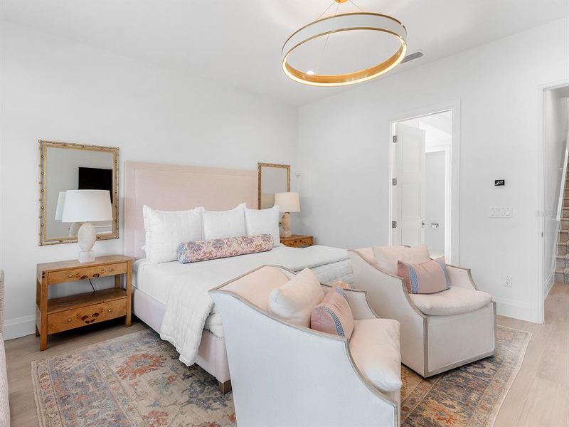Furnished interior view inside a new home in , Sarasota (Image 48).
