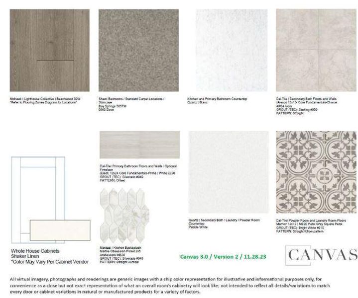 Design Selections. Home is under construction and selections are subject to change. Design Selections. Home is under construction and selections are subject to change.