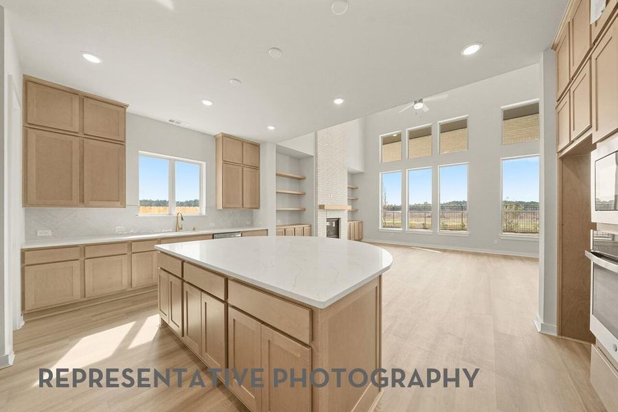 Furnished interior view inside a new home in The George, Richmond (Image 3).