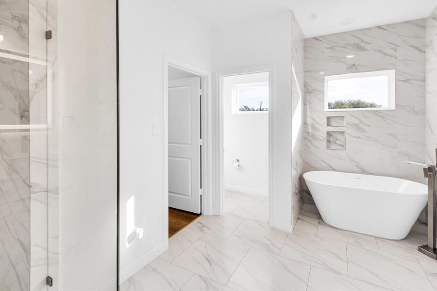 Furnished interior view inside a new home in , Houston (Image 8).