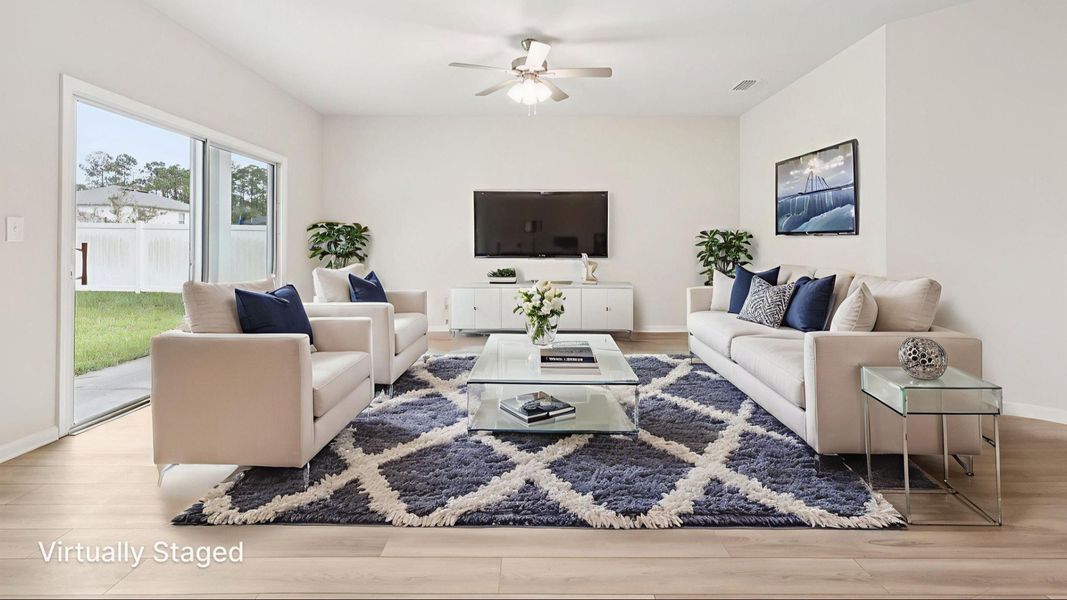 Furnished interior view inside a new home in Palm Coast, Palm Coast (Image 8).