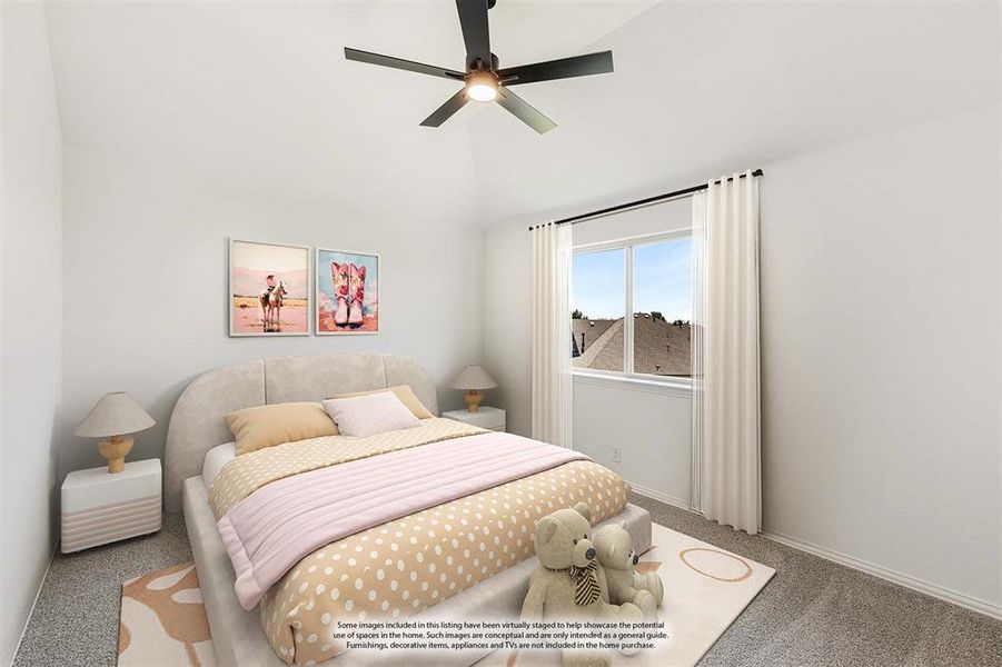 Furnished interior view inside a new home in Trees Farm, DeSoto (Image 17). Furnished interior view inside a new home in Trees Farm, DeSoto (Image 17).