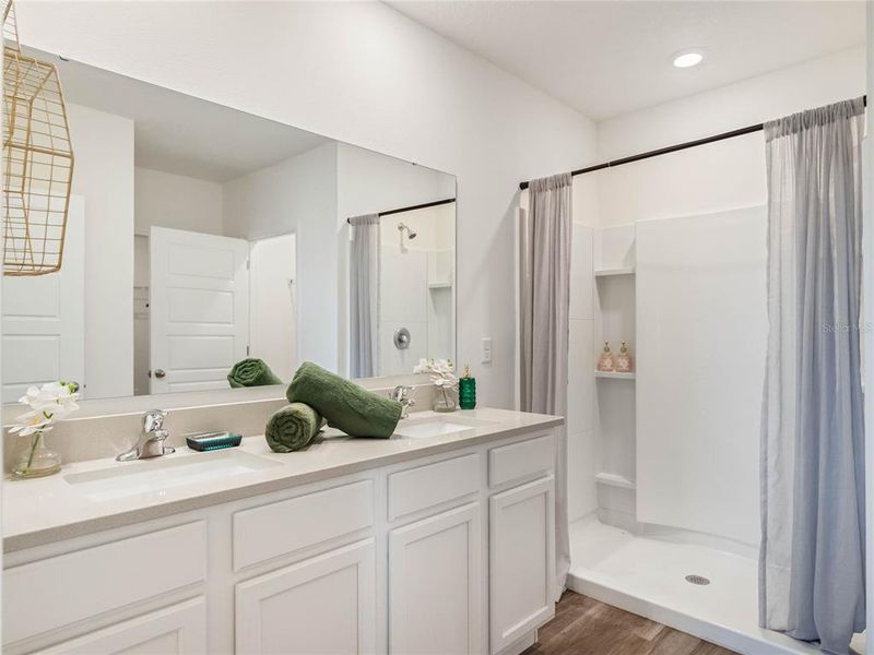 Furnished interior view inside a new home in Villamar, Winter Haven (Image 26).