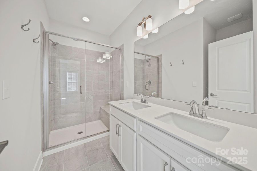 Furnished interior view inside a new home in , Huntersville (Image 15).