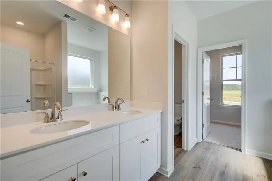 Furnished interior view inside a new home in Brighton, Locust Grove (Image 11).
