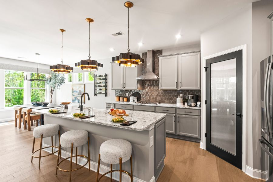 Representative furnished interior of a home built from the Maxwell by Fischer Homes in Easton Park, Dallas (Image 17).