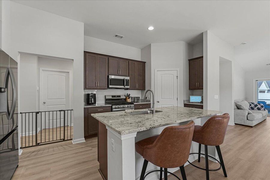 Furnished interior view inside a new home in , Bluffton (Image 16).