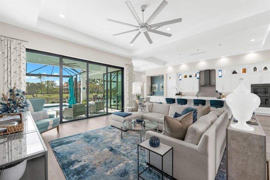 Furnished interior view inside a new home in , Port Charlotte (Image 53).