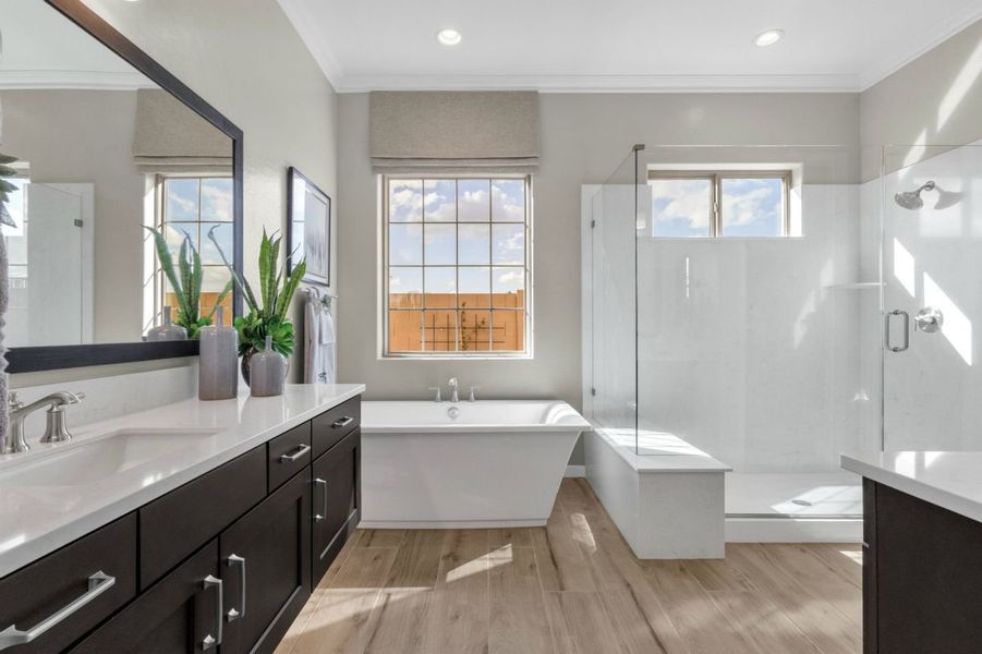 Representative furnished interior of a home built from the Residence Six by Blandford Homes in Earnhardt Ranch, Chandler (Image 40). Representative furnished interior of a home built from the Residence Six by Blandford Homes in Earnhardt Ranch, Chandler (Image 40).