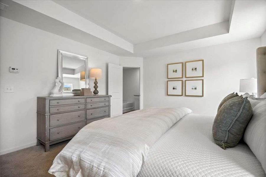 Furnished interior view inside a new home in , Conyers (Image 13).