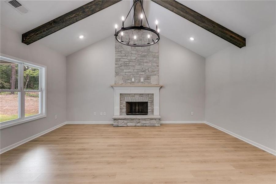 Furnished interior view inside a new home in Liberty Station, Bremen (Image 28).