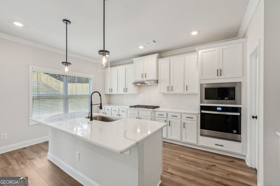 Furnished interior view inside a new home in Ponderosa Farms Manor, Gainesville (Image 7). Furnished interior view inside a new home in Ponderosa Farms Manor, Gainesville (Image 7).