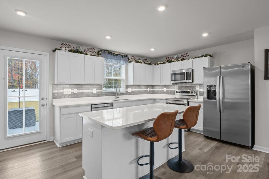 Furnished interior view inside a new home in , Troutman (Image 30).
