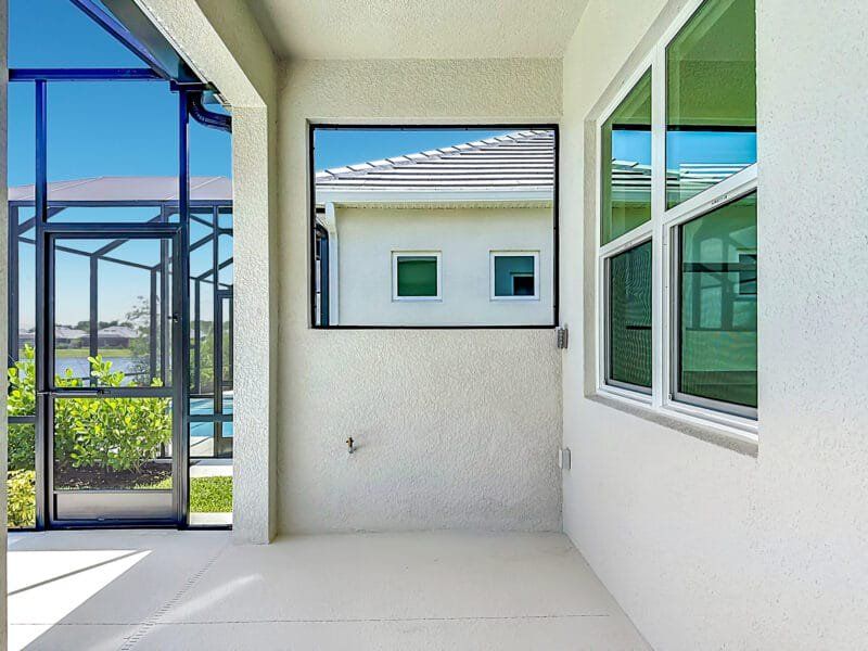 Exterior details and patio area of a home in Inspiration at Watercolor Place, Bradenton (Image 31). Exterior details and patio area of a home in Inspiration at Watercolor Place, Bradenton (Image 31).