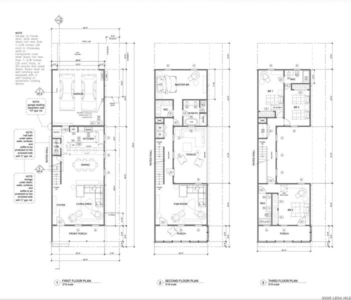 2D floor plan layout of this home in , San Antonio, TX (Image 3).