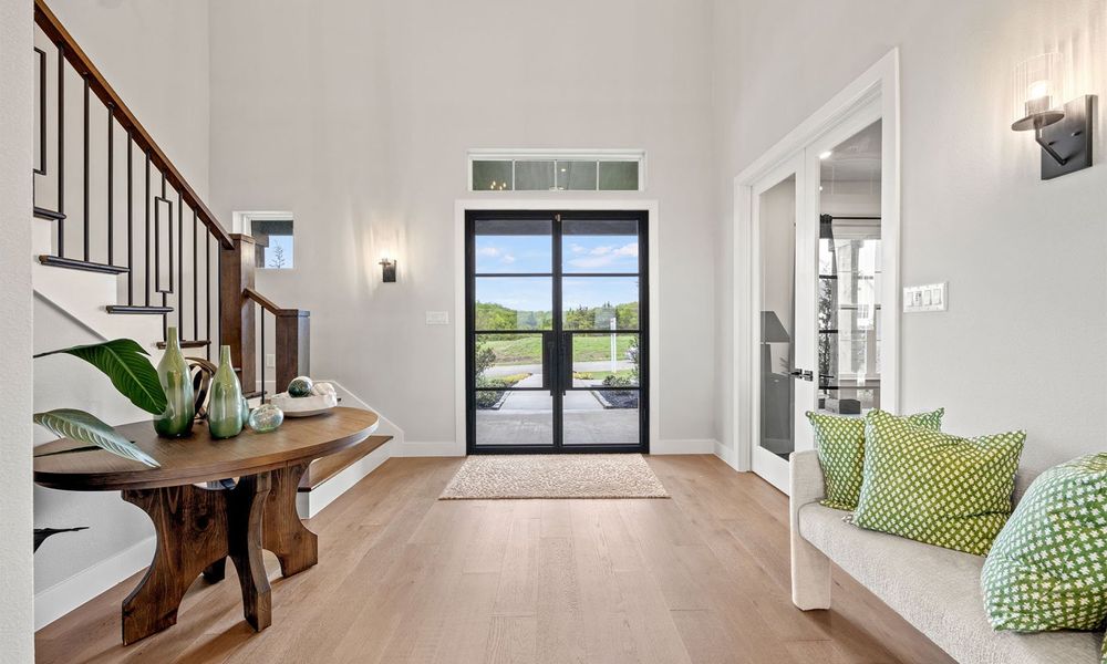 Representative furnished interior of a home built from the Rushmore by Cope Homes in Capitol Hill, Anna (Image 9).
